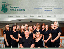 Tablet Screenshot of mydentalfamily.com